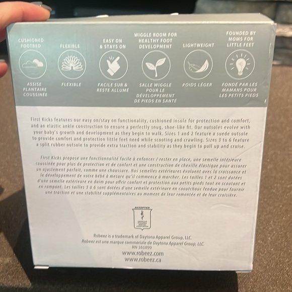 Robeez Lacey pink sandal NIB/Nwt 12-18 months - Picture 7 of 8